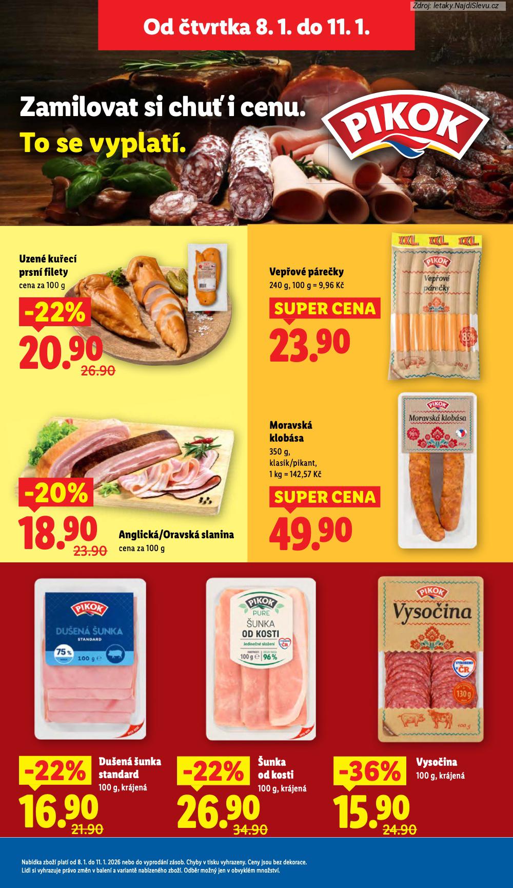 Let�k Lidl (8. 1. - 11. 1. 2026) - strana 13 z 39