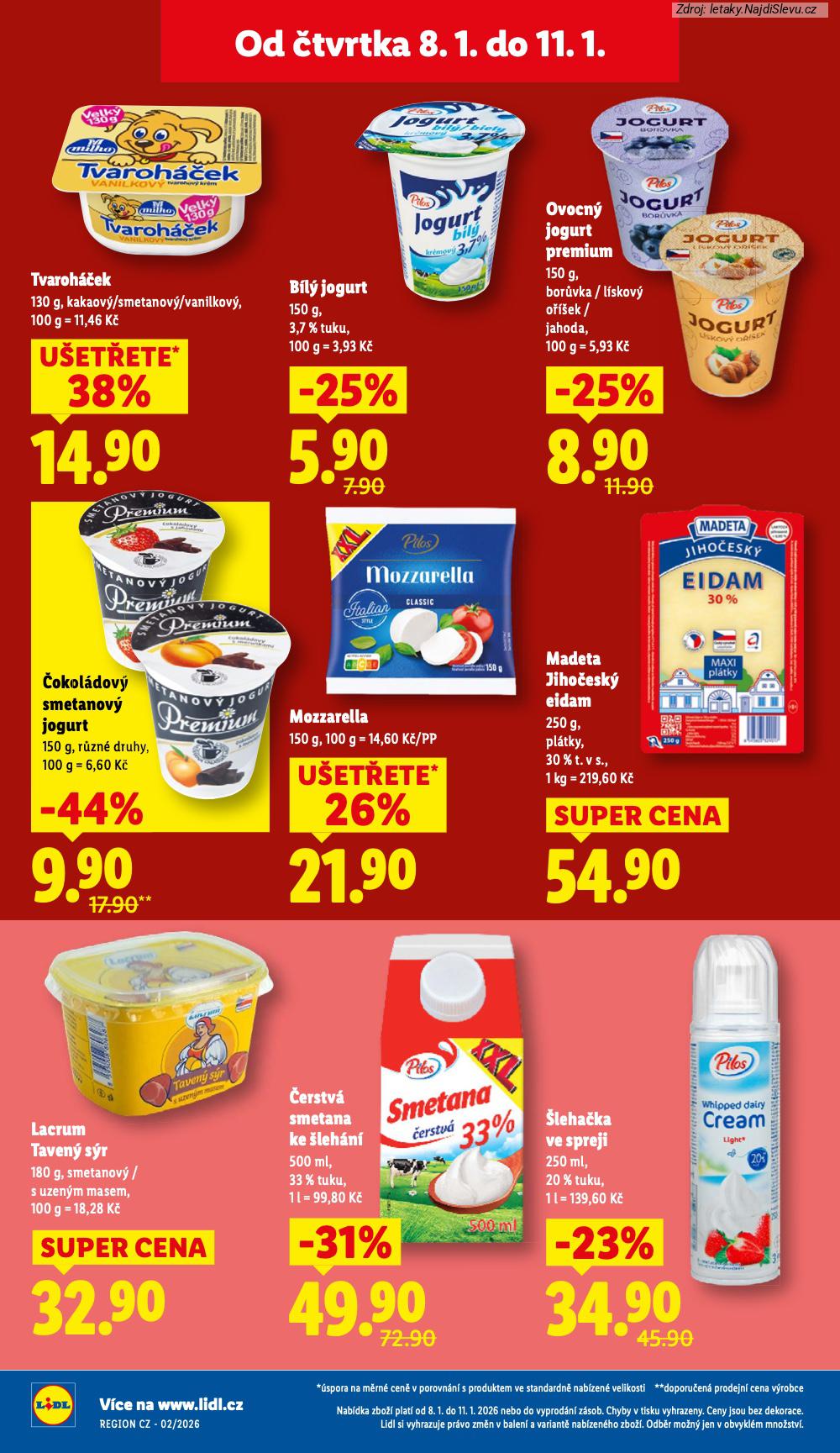 Let�k Lidl (8. 1. - 11. 1. 2026) - strana 14 z 39