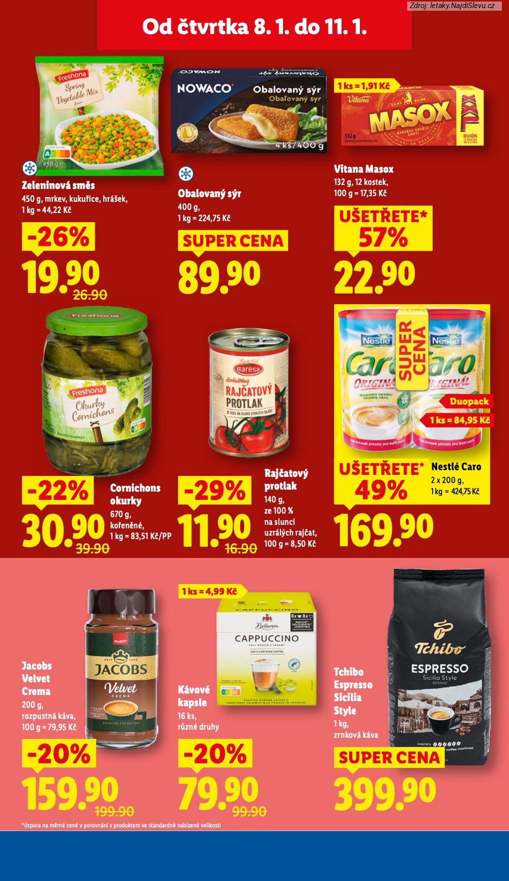 Let�k Lidl (8. 1. - 11. 1. 2026) - strana 15 z 39