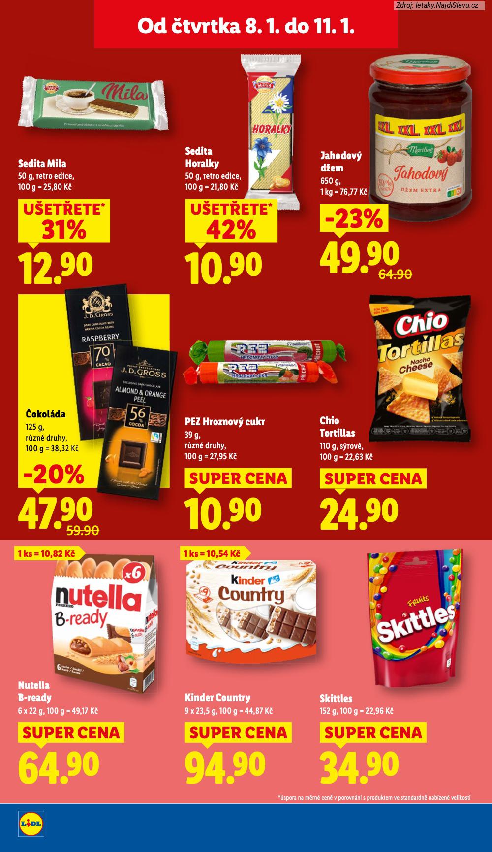 Strana 16 - let�k Lidl (8. 1. - 11. 1. 2026)