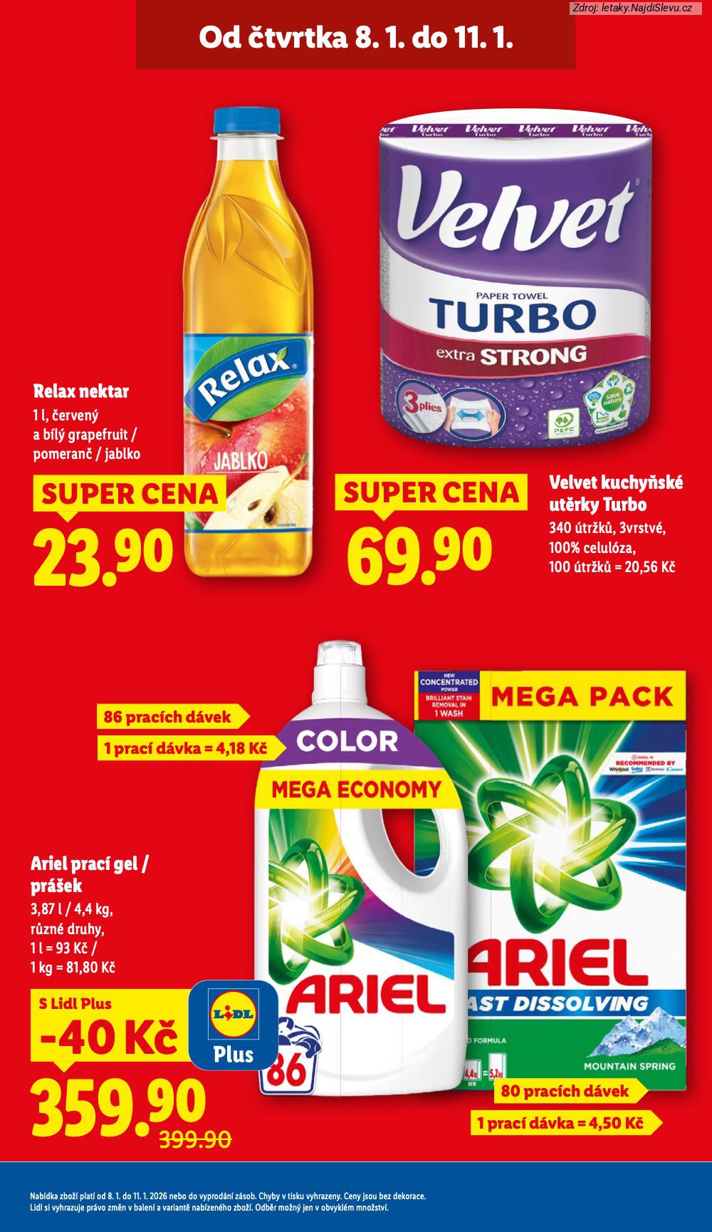 Let�k Lidl (8. 1. - 11. 1. 2026) - strana 3 z 39