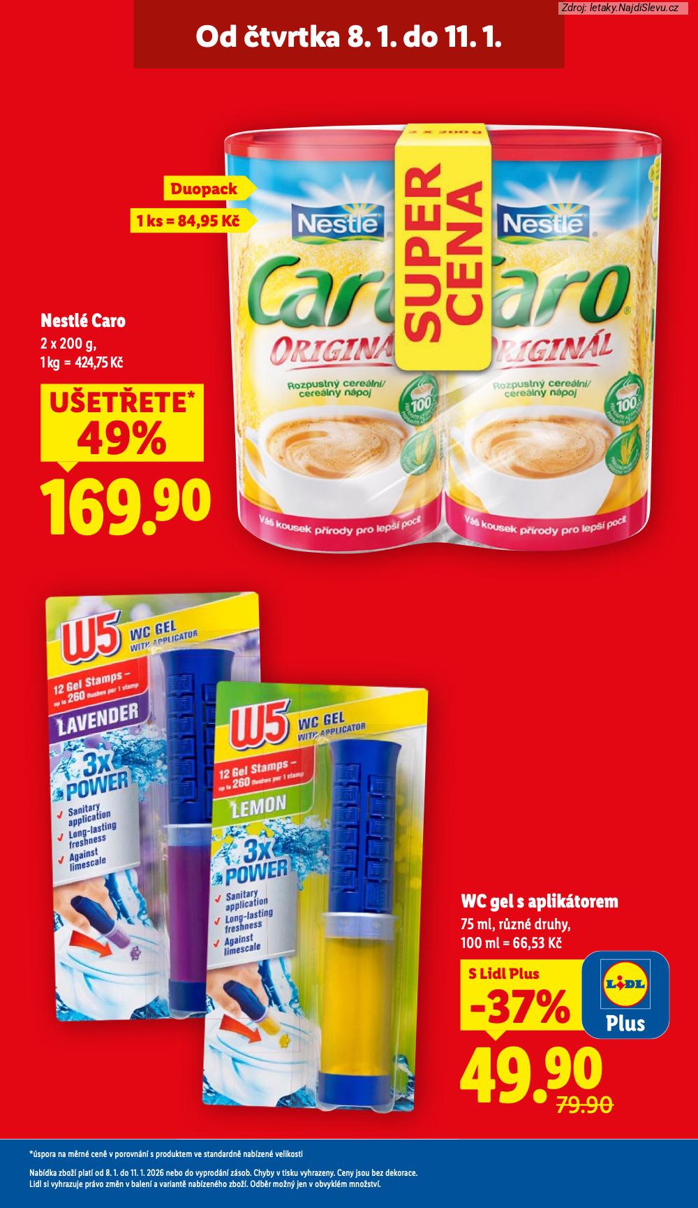 Let�k Lidl (8. 1. - 11. 1. 2026) - strana 5 z 39