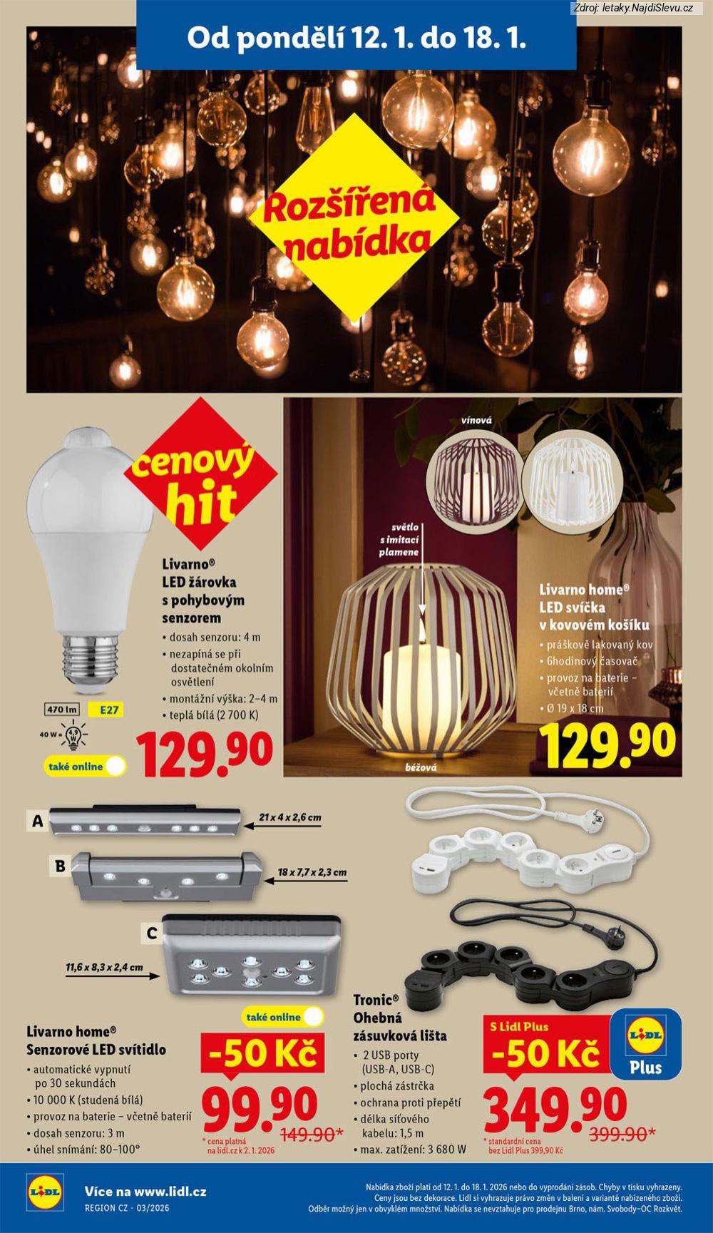 Let�k Lidl (12. 1. - 18. 1. 2026) - strana 14 z 27