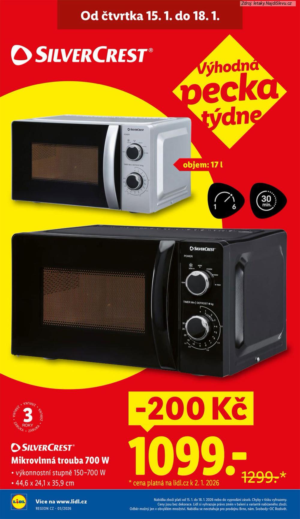 Let�k Lidl (12. 1. - 18. 1. 2026) - strana 16 z 27