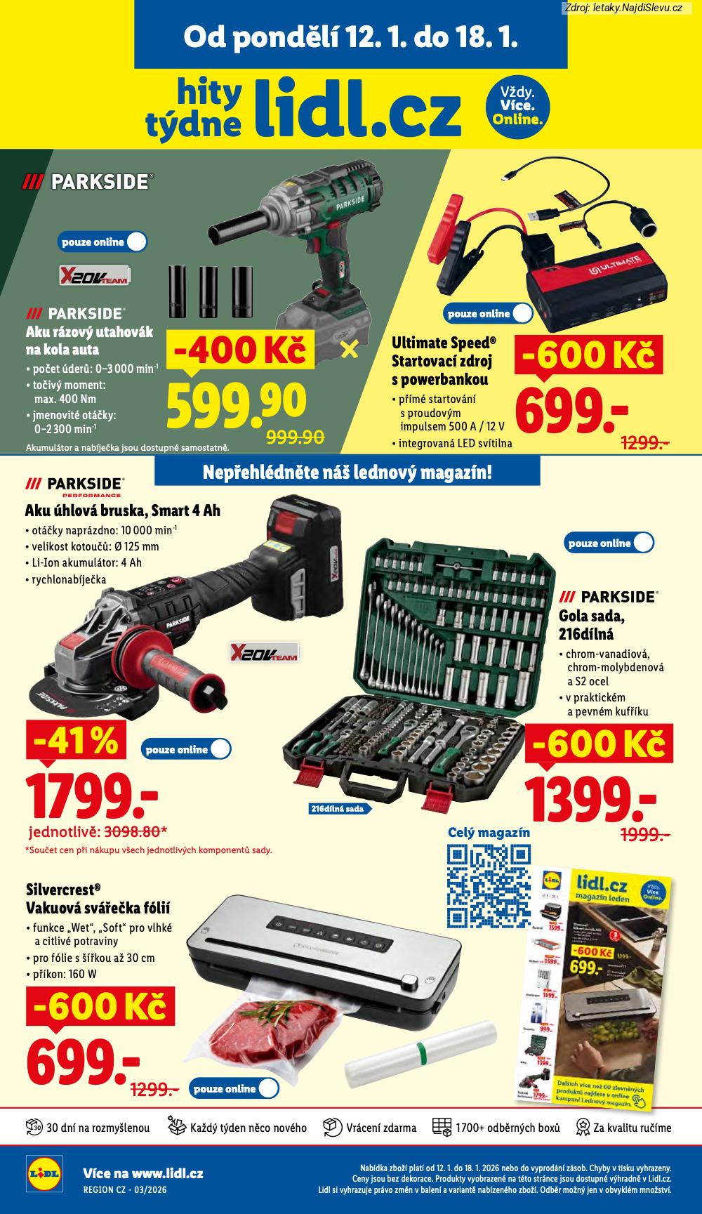 Let�k Lidl (12. 1. - 18. 1. 2026) - strana 18 z 27