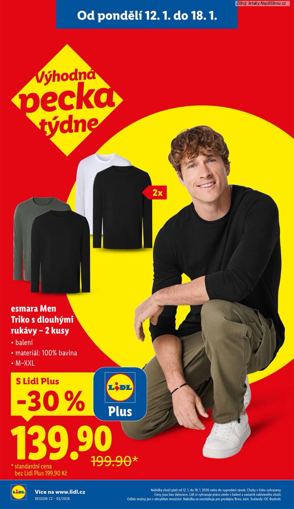 Let�k Lidl (12. 1. - 18. 1. 2026) - strana 2 z 27