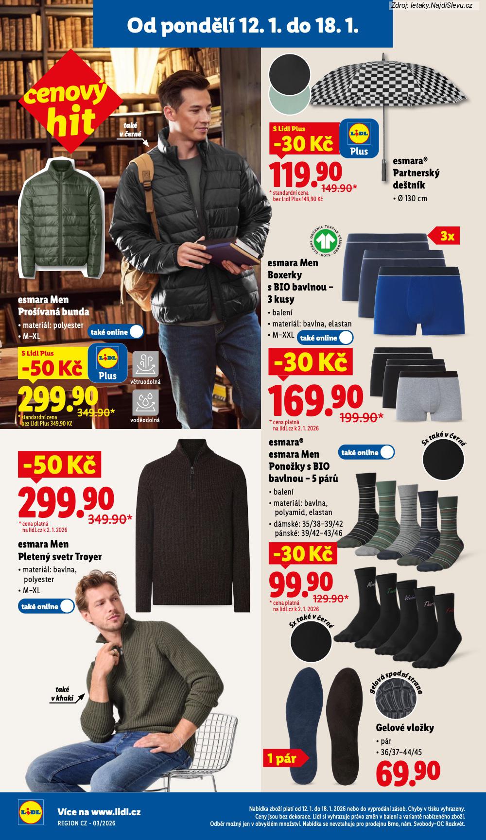 Let�k Lidl (12. 1. - 18. 1. 2026) - strana 6 z 27