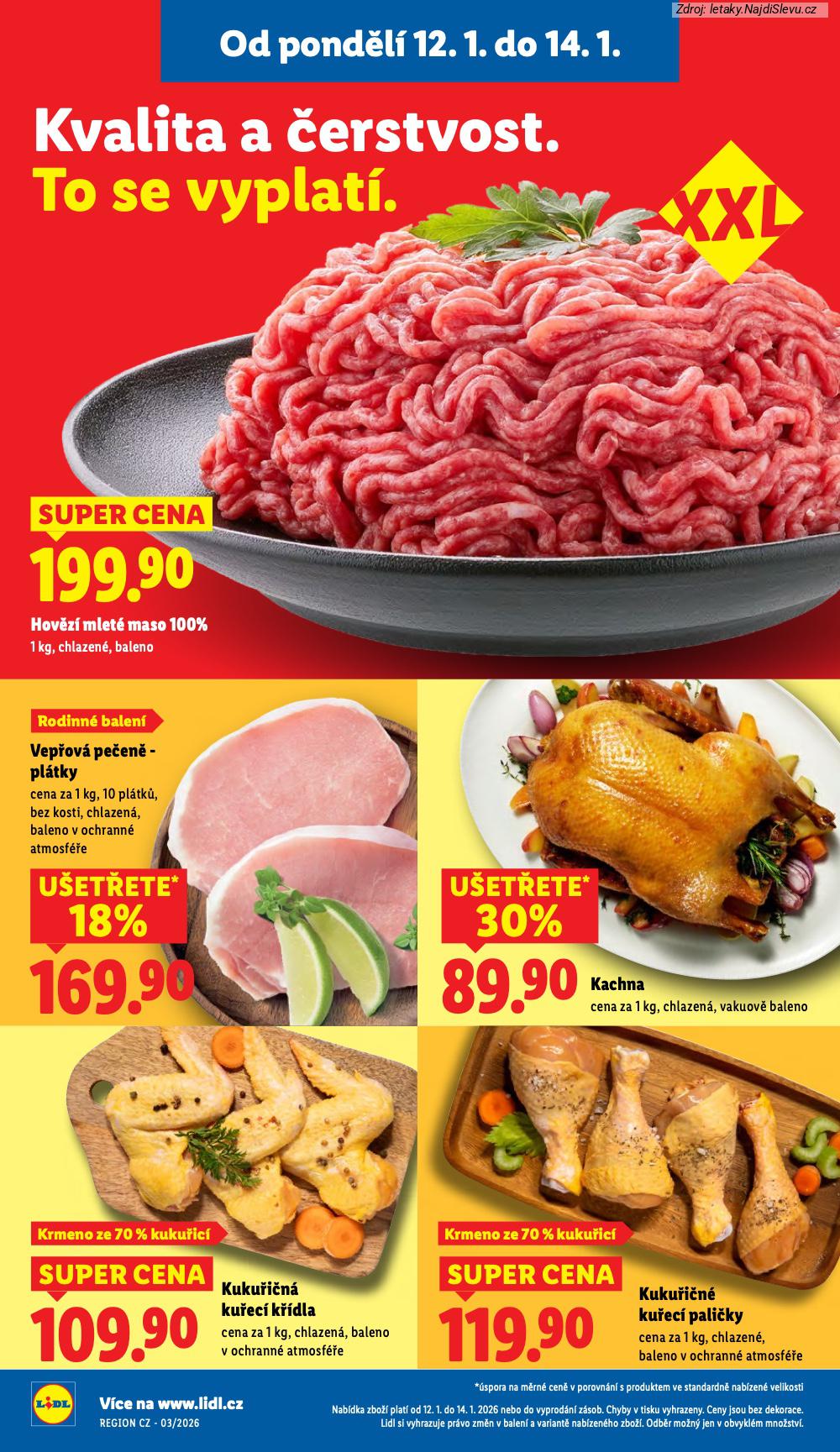 Let�k Lidl (12. 1. - 14. 1. 2026) - strana 12 z 41