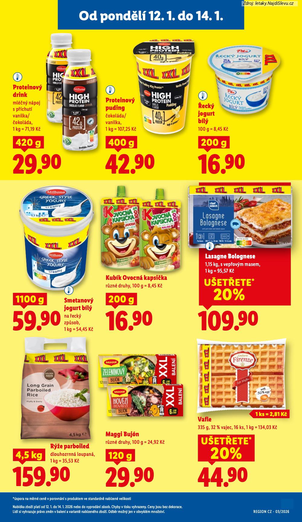 Let�k Lidl (12. 1. - 14. 1. 2026) - strana 17 z 41