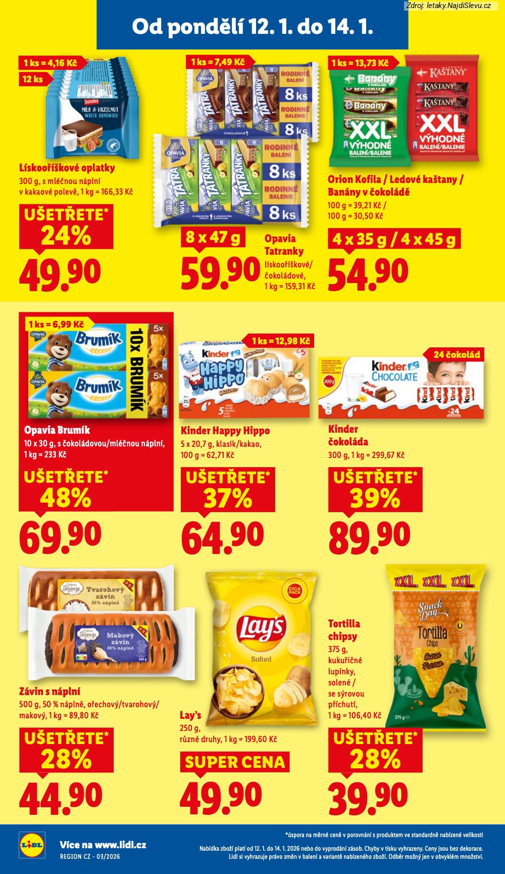 Let�k Lidl (12. 1. - 14. 1. 2026) - strana 18 z 41
