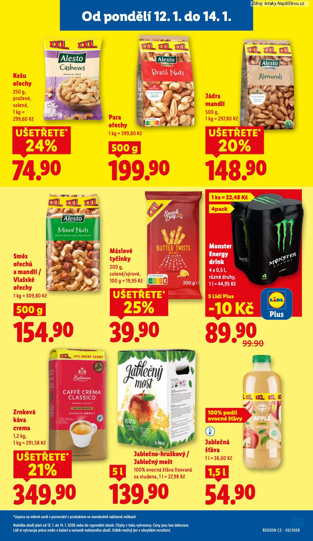 Let�k Lidl (12. 1. - 14. 1. 2026) - strana 19 z 41