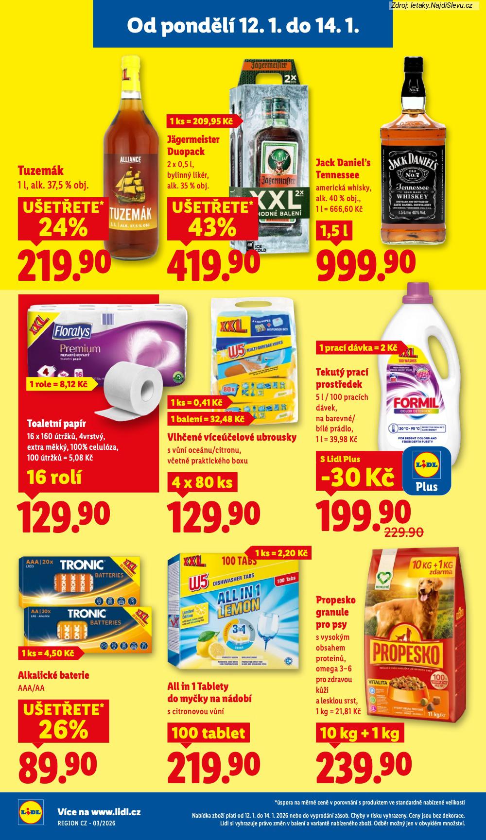 Let�k Lidl (12. 1. - 14. 1. 2026) - strana 20 z 41