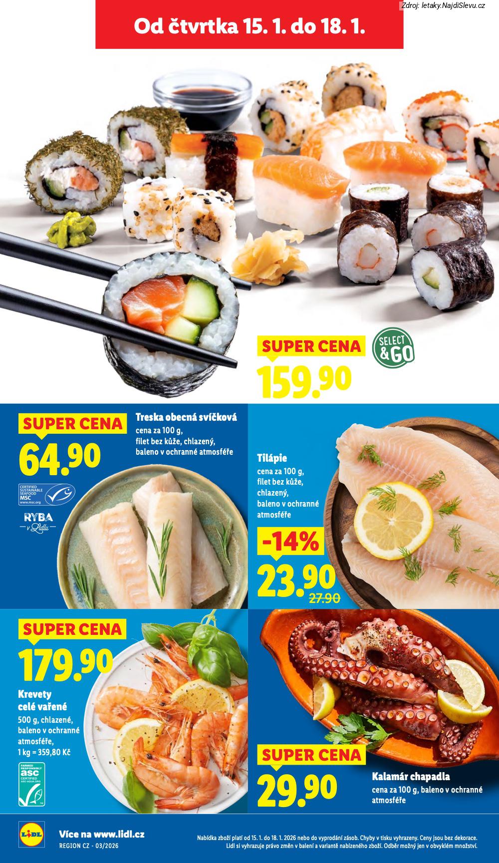 Let�k Lidl (15. 1. - 18. 1. 2026) - strana 10 z 41