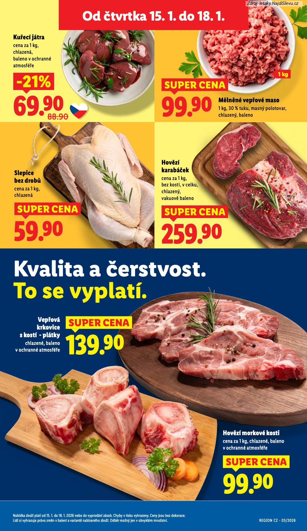 Let�k Lidl (15. 1. - 18. 1. 2026) - strana 11 z 41