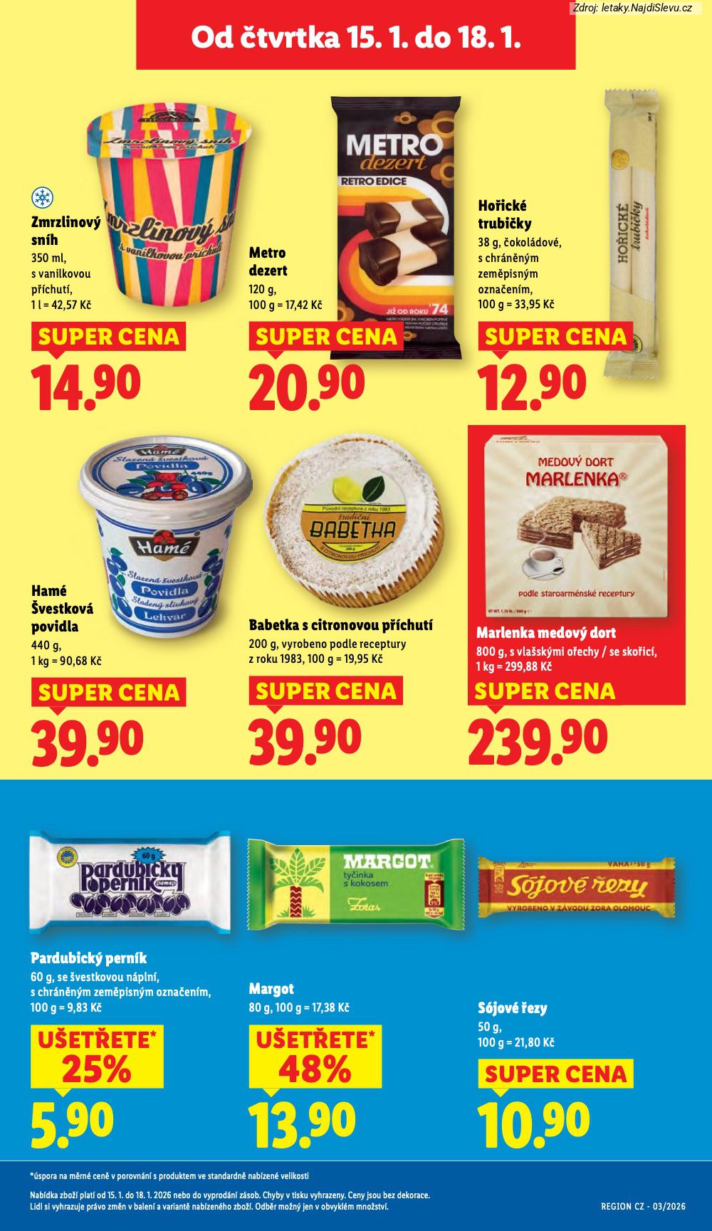 Let�k Lidl (15. 1. - 18. 1. 2026) - strana 17 z 41