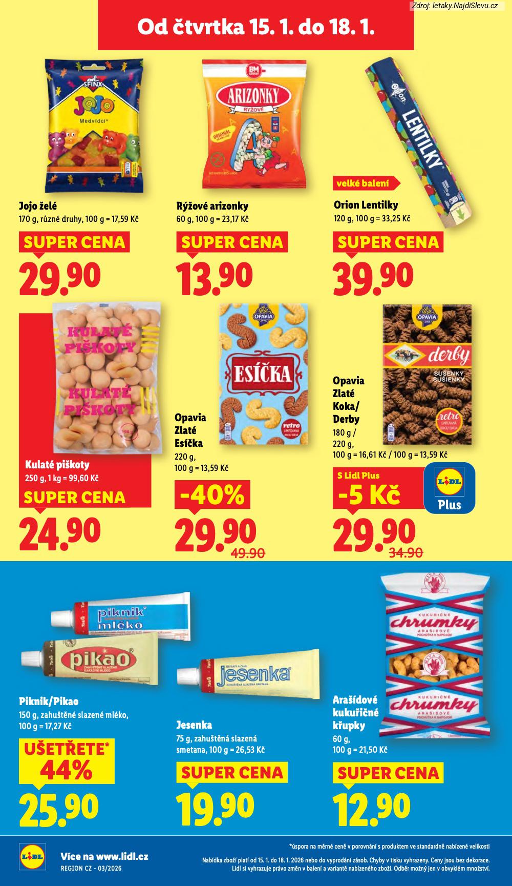Let�k Lidl (15. 1. - 18. 1. 2026) - strana 18 z 41