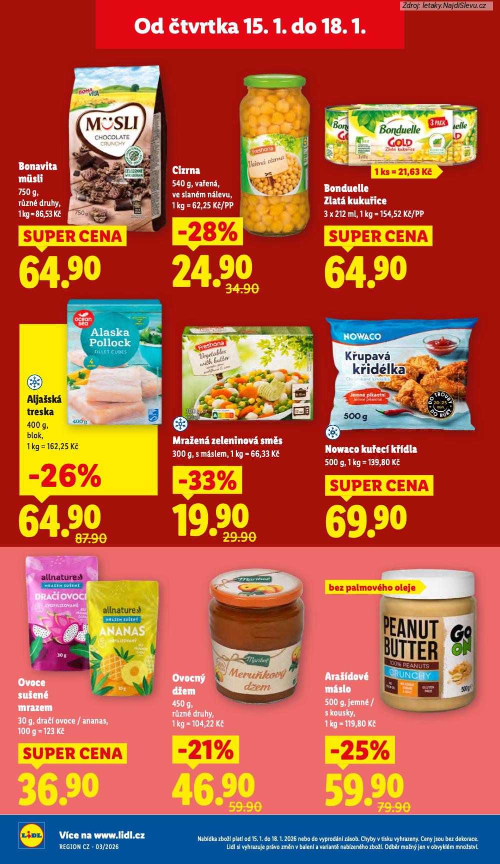 Let�k Lidl (15. 1. - 18. 1. 2026) - strana 20 z 41
