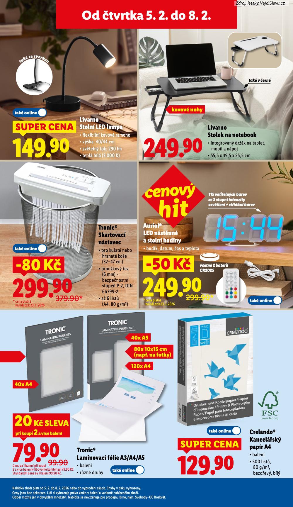 Let�k Lidl  Spot�ebn� zbo�� (2. 2. - 8. 2. 2026) - str. 19