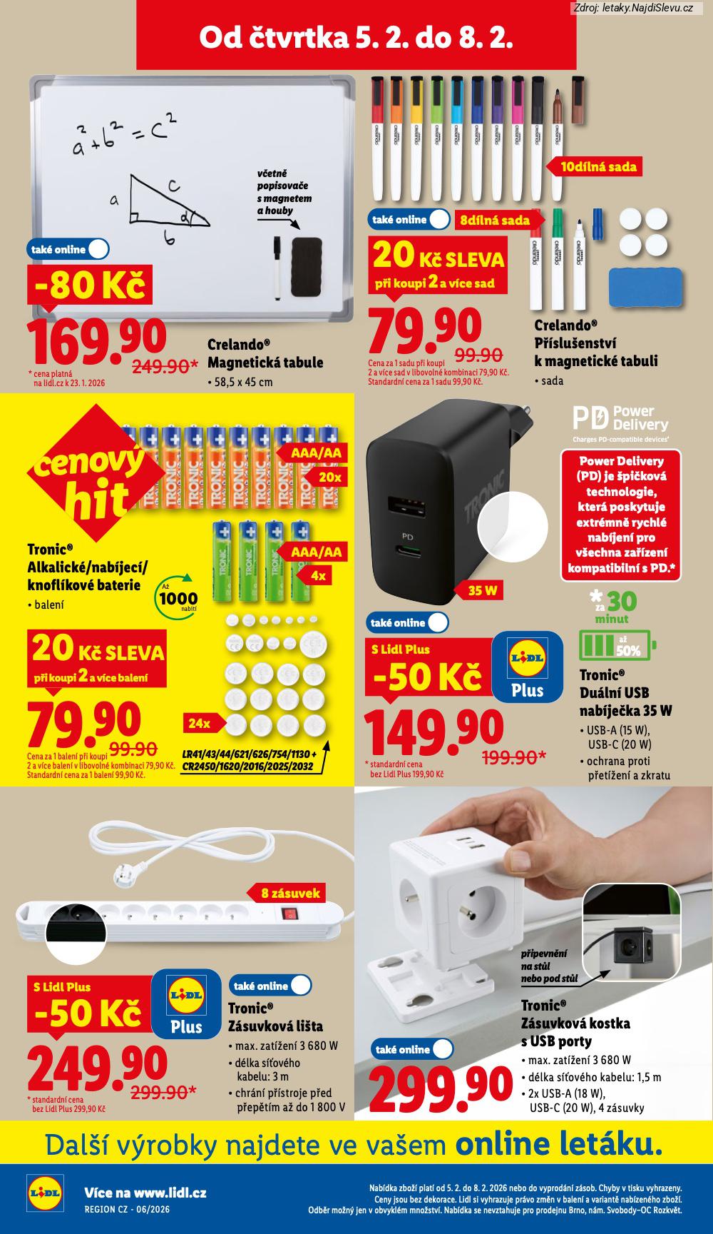 Let�k Lidl  Spot�ebn� zbo�� (2. 2. - 8. 2. 2026) - str. 20