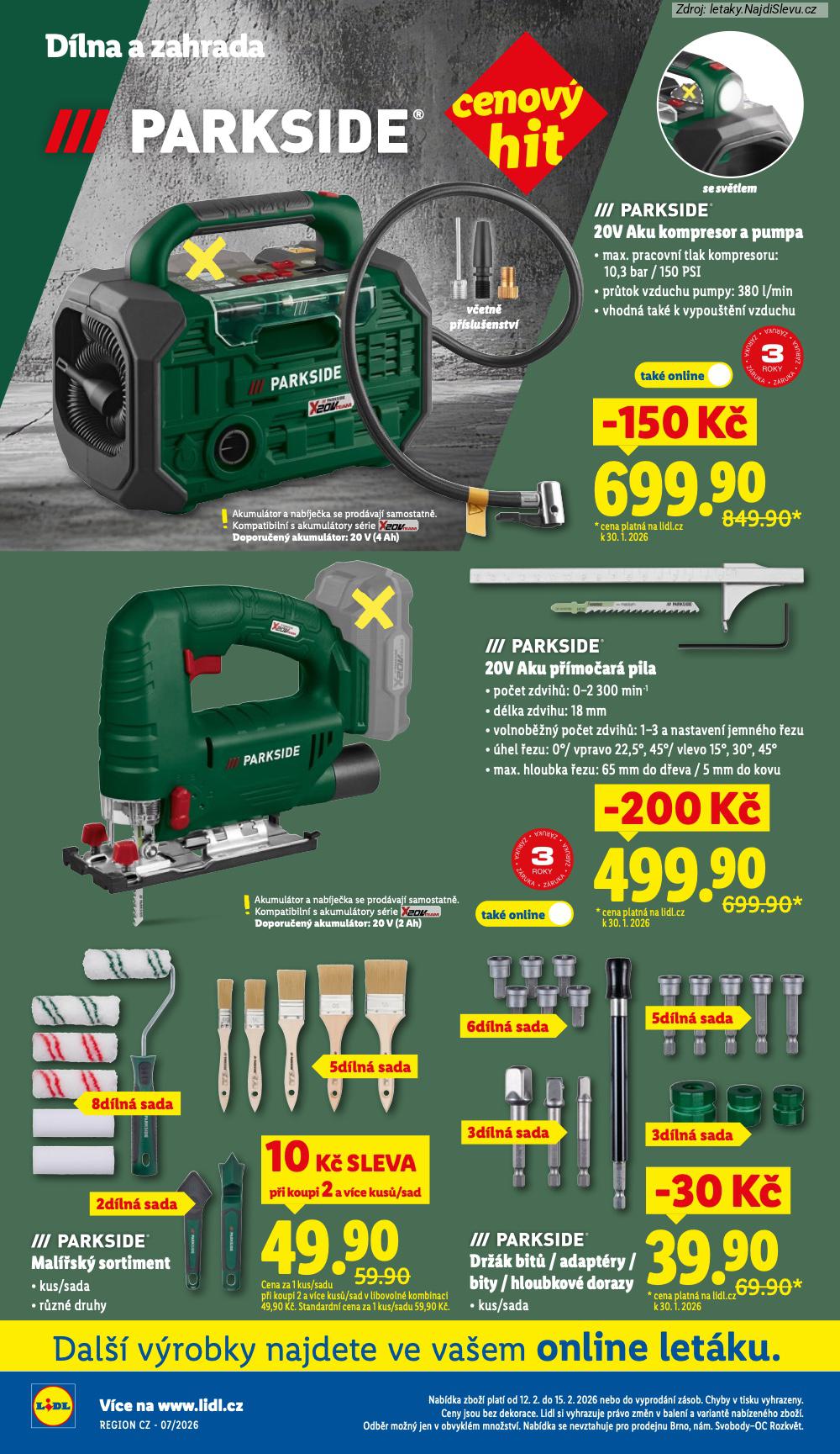 Let�k Lidl  Spot�ebn� zbo�� (9. 2. - 15. 2. 2026) - str. 20