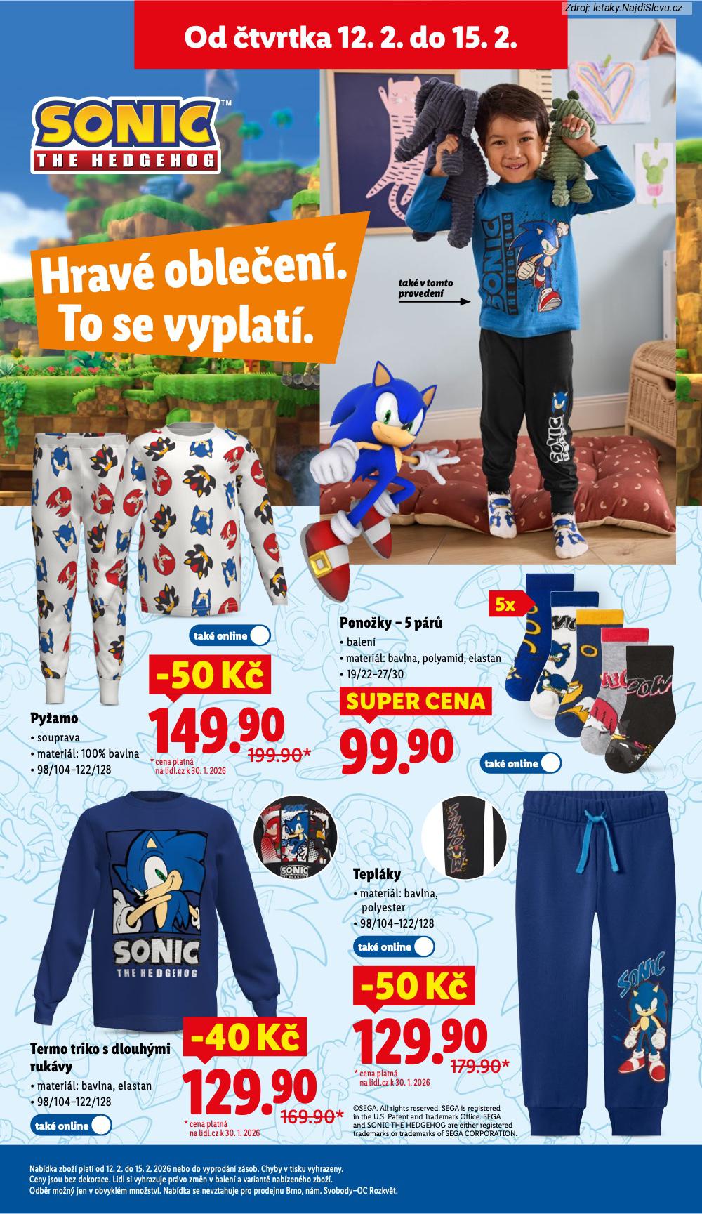 Let�k Lidl  Spot�ebn� zbo�� (9. 2. - 15. 2. 2026) - str. 23