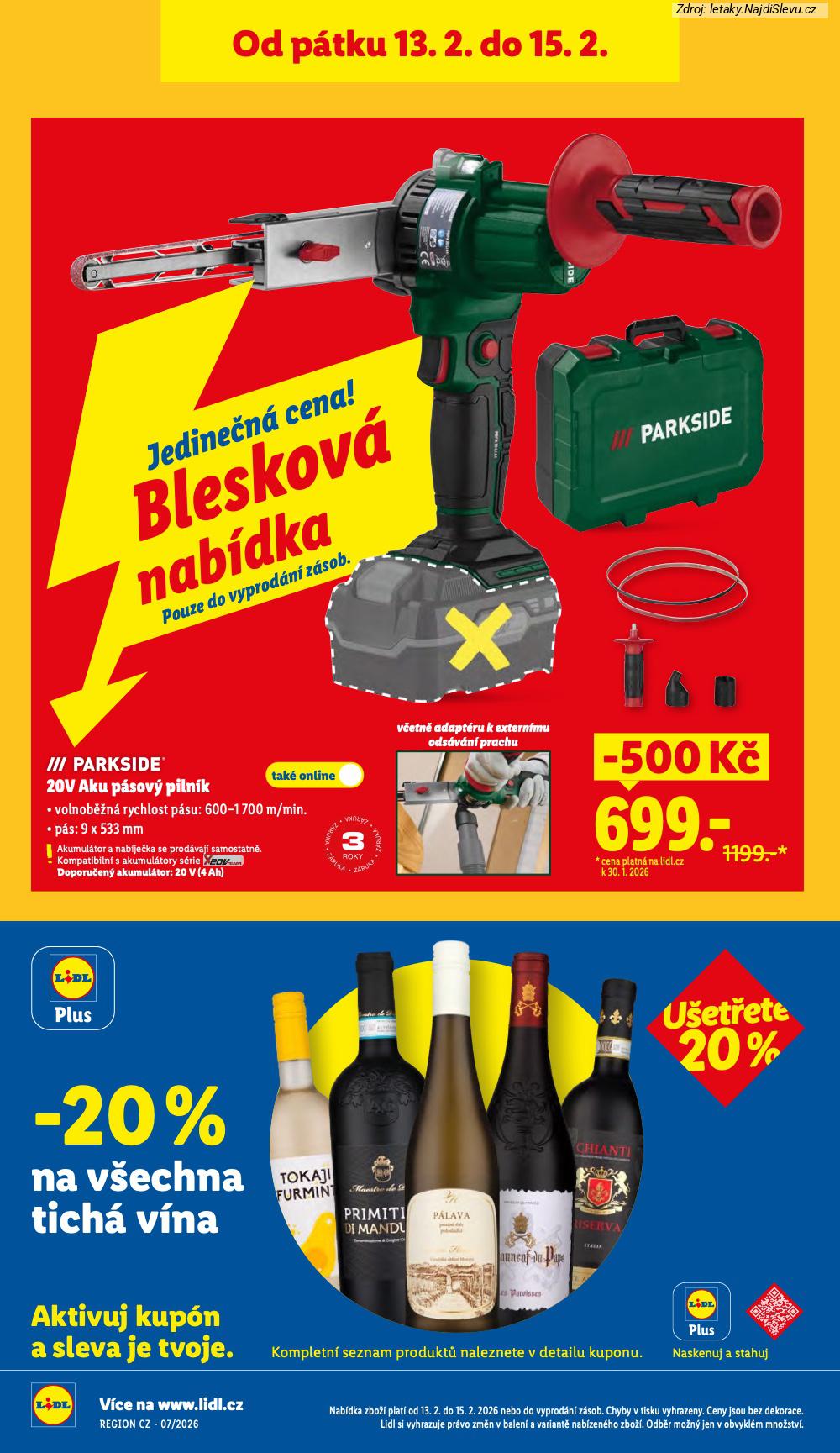 Let�k Lidl  Spot�ebn� zbo�� (9. 2. - 15. 2. 2026) - str. 25