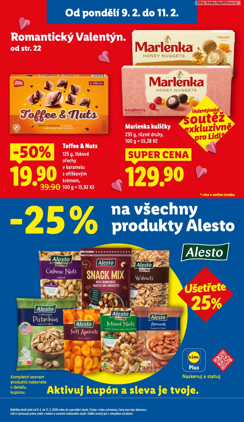 Let�k Lidl  (9. 2. - 11. 2. 2026) - str. 5: TOFFEE &, MARLENKA KULI�KY