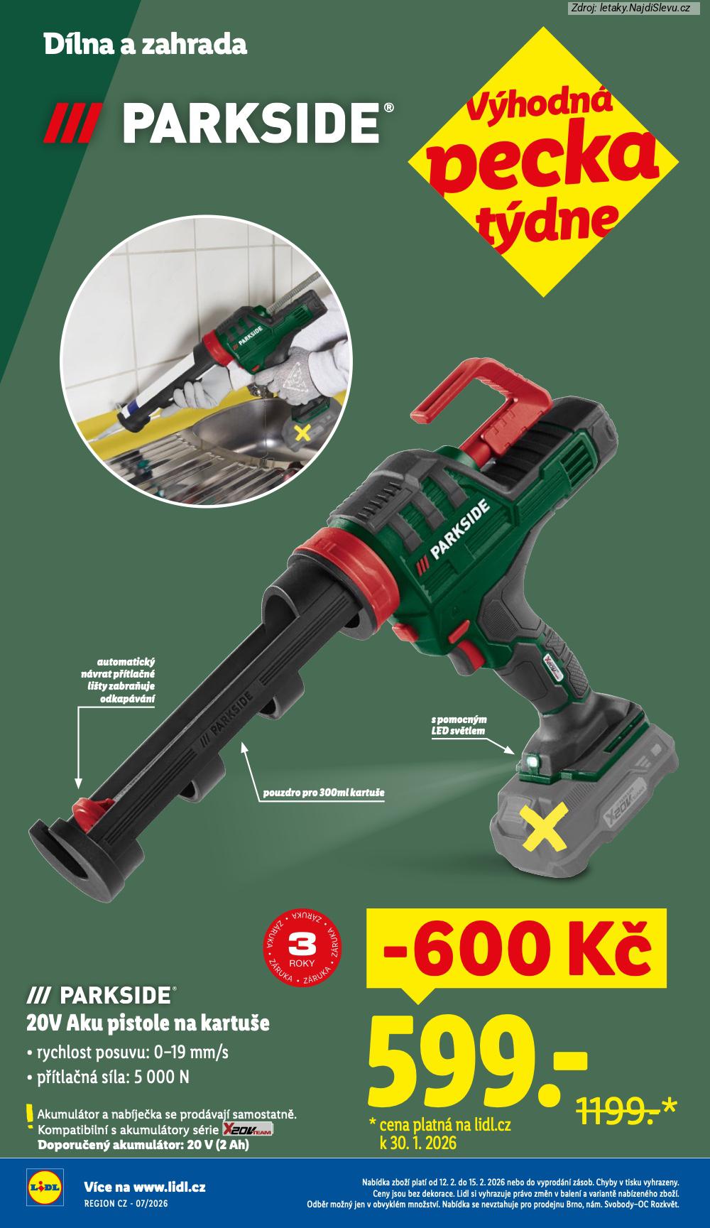 Let�k Lidl  (12. 2. - 15. 2. 2026) - str. 8: PARKSIDE AKU