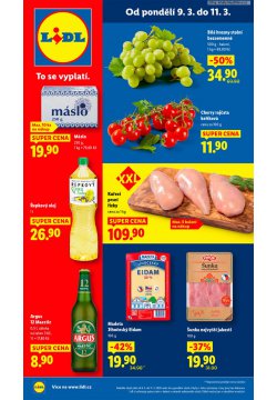 Let�k Lidl od 9. 3.