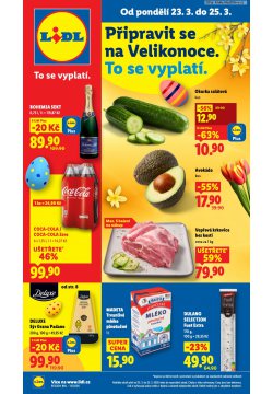 Let�k Lidl od 23. 3.