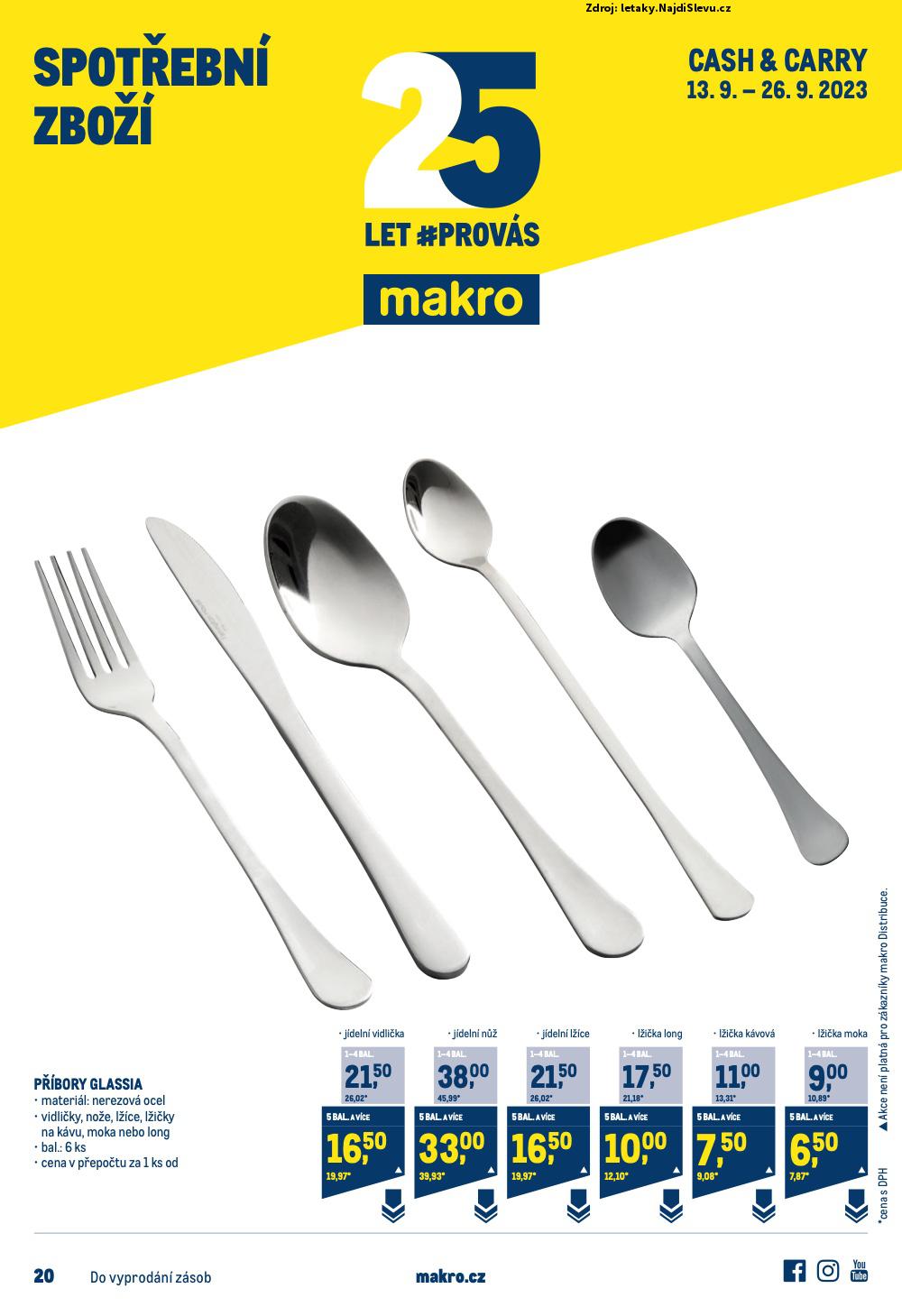 Strana 1 - leták Makro (13. 9. - 26. 9. 2023)