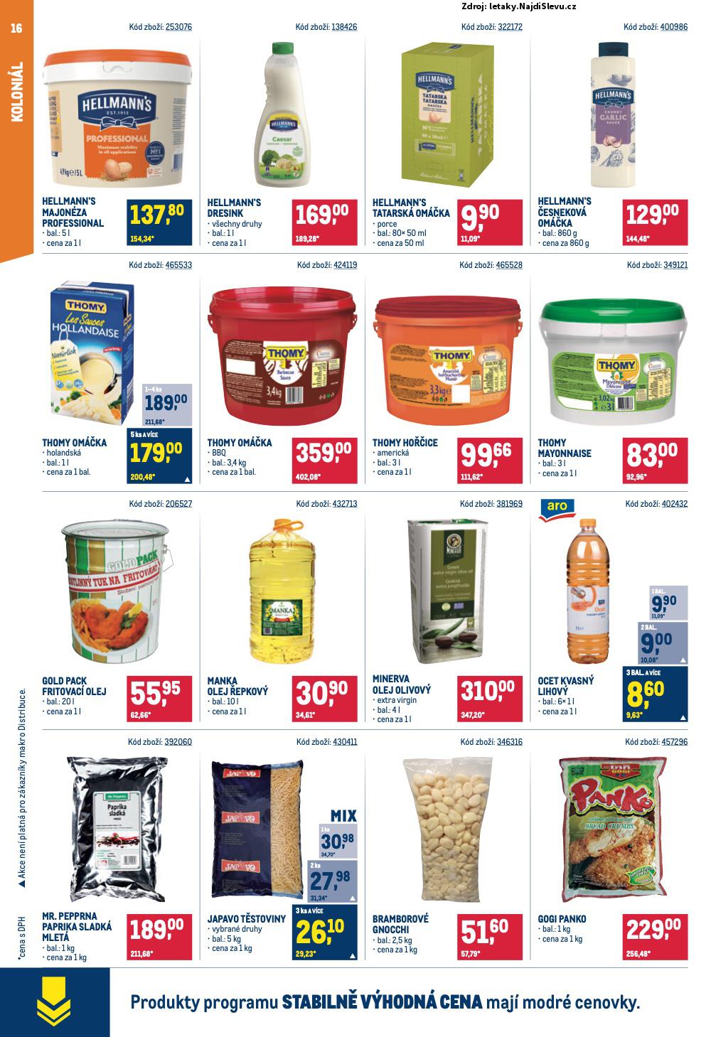Strana 16 - leták Makro (31. 7. - 13. 8. 2024)