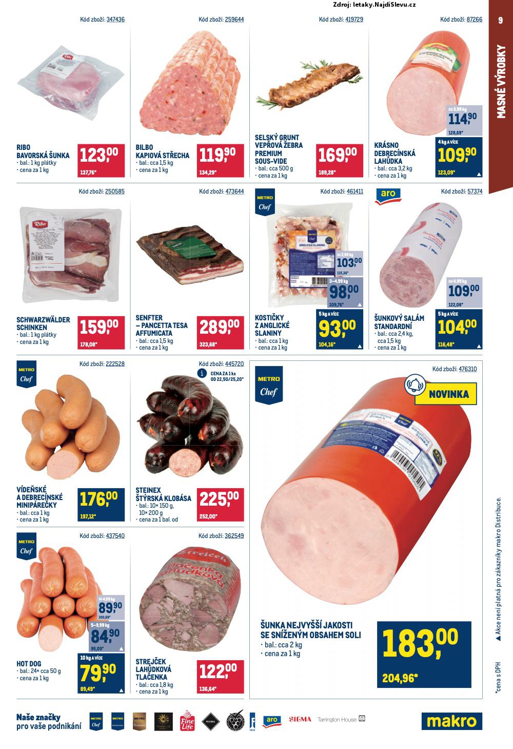 Strana 9 - leták Makro (31. 7. - 13. 8. 2024)