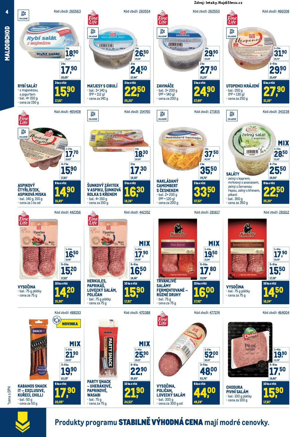 Strana 4 - leták Makro (26. 3. - 20. 5. 2025)