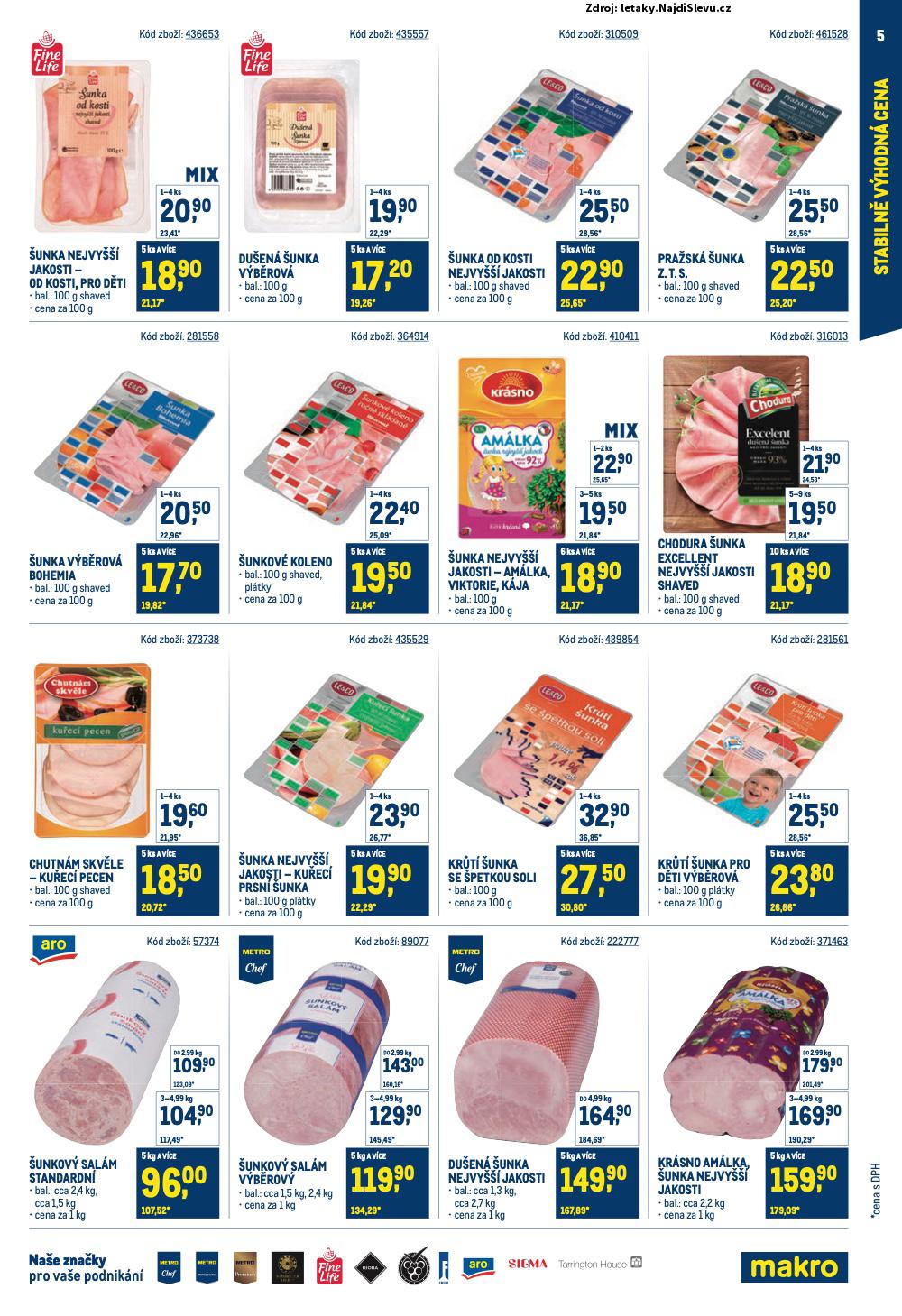 Strana 5 - leták Makro (26. 3. - 20. 5. 2025)