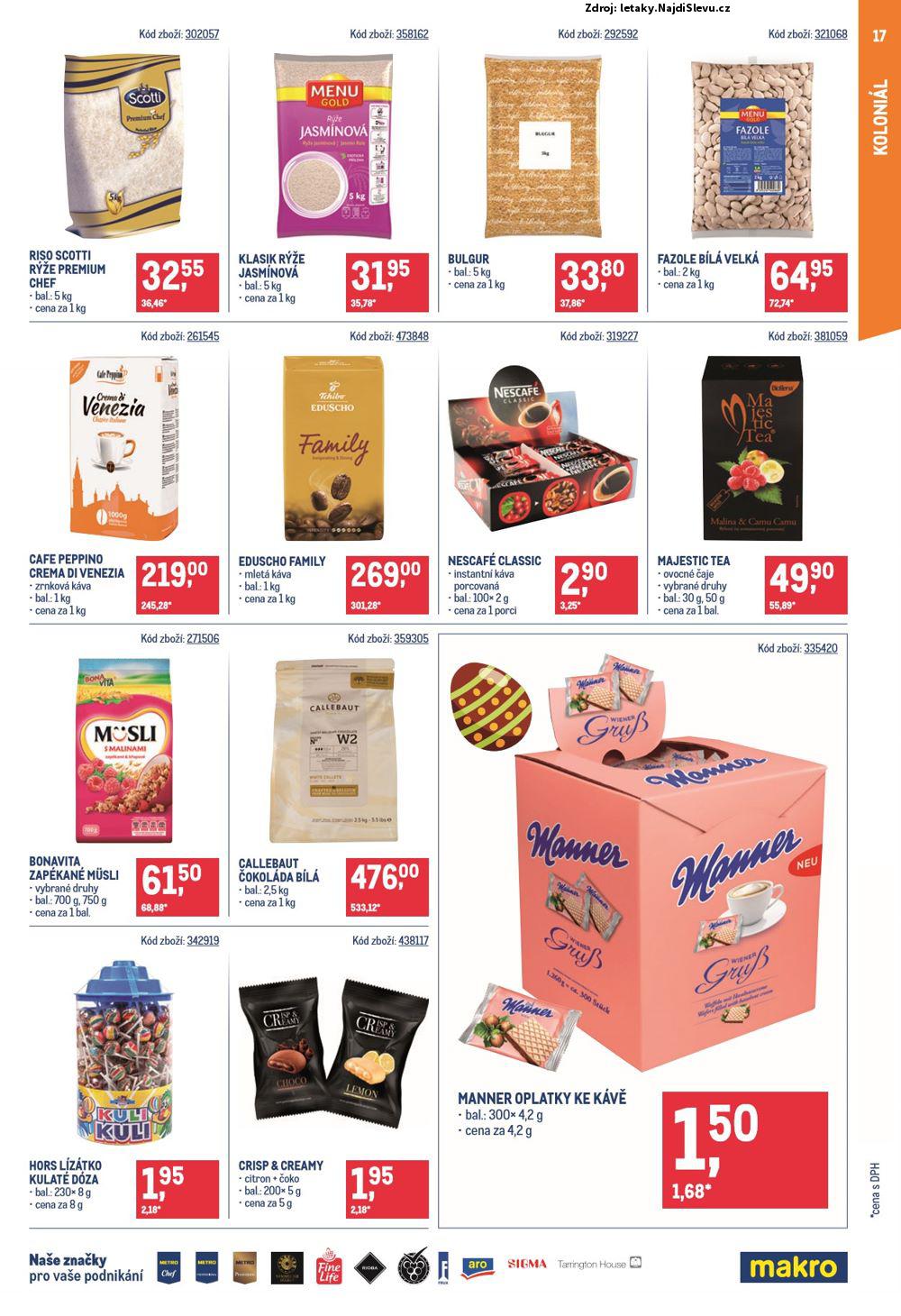 Strana 17 - leták Makro (9. 4. - 22. 4. 2025)