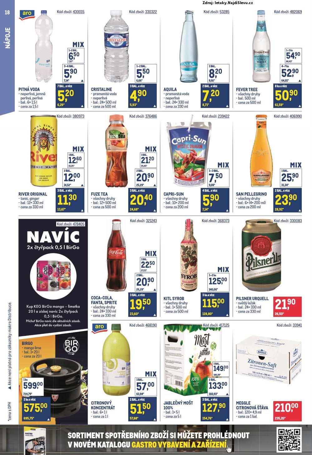 Strana 18 - leták Makro (9. 4. - 22. 4. 2025)