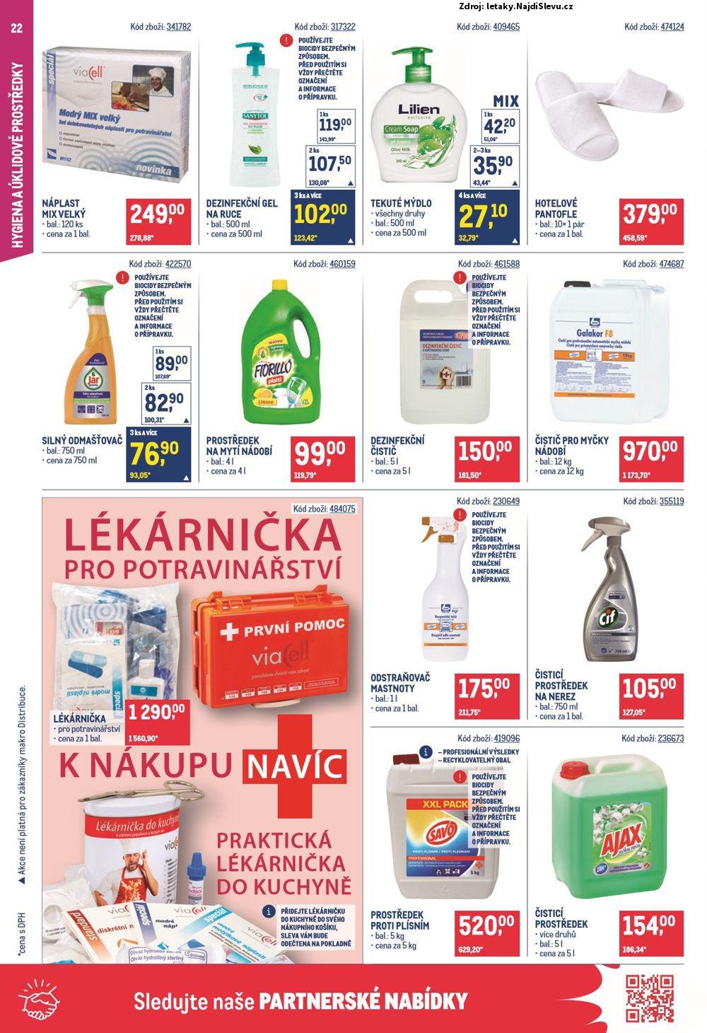 Strana 22 - leták Makro (9. 4. - 22. 4. 2025)