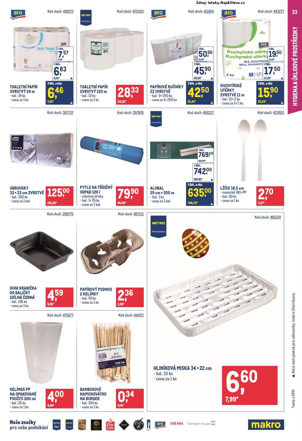Strana 23 - leták Makro (9. 4. - 22. 4. 2025)