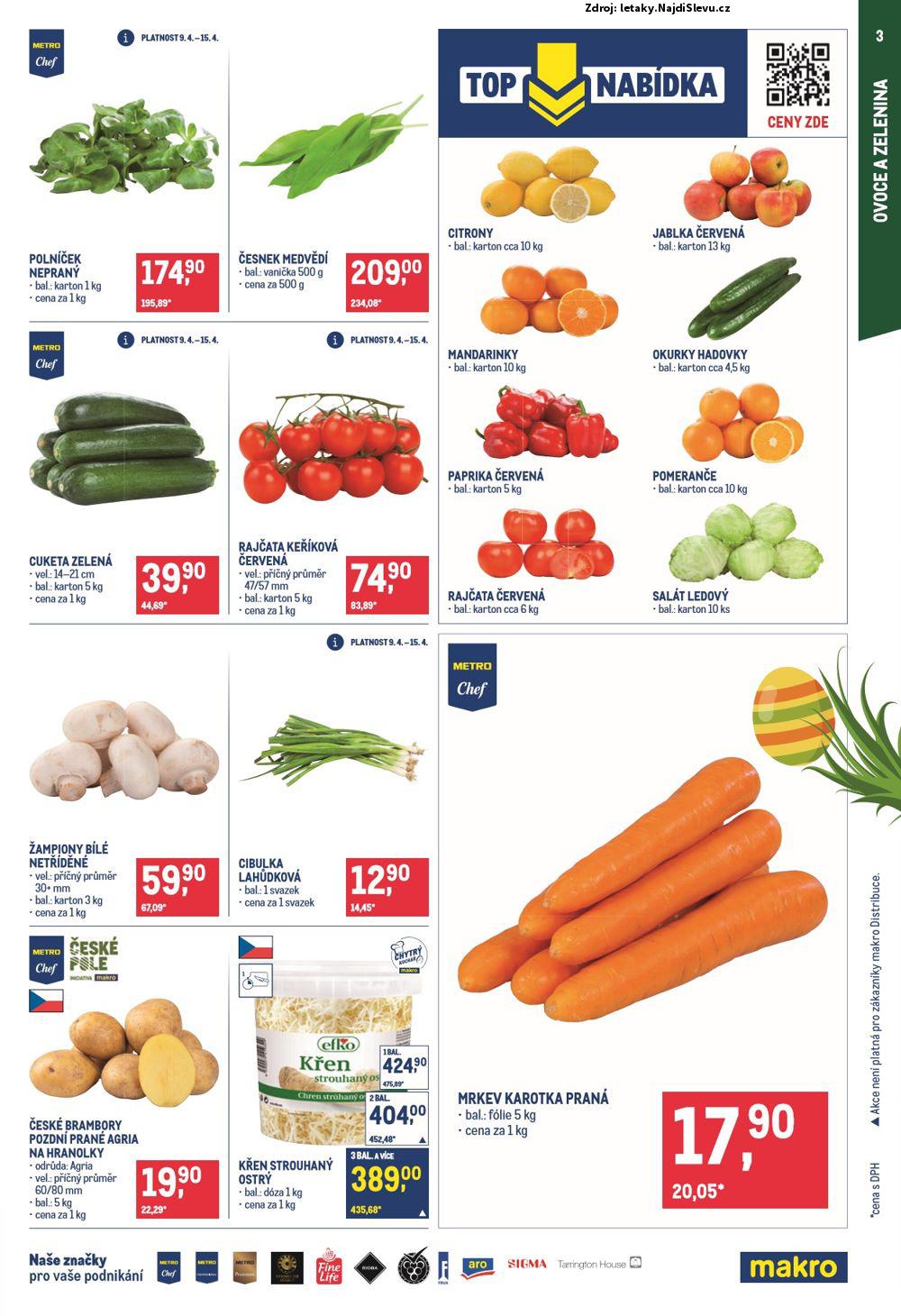 Strana 3 - leták Makro (9. 4. - 22. 4. 2025)