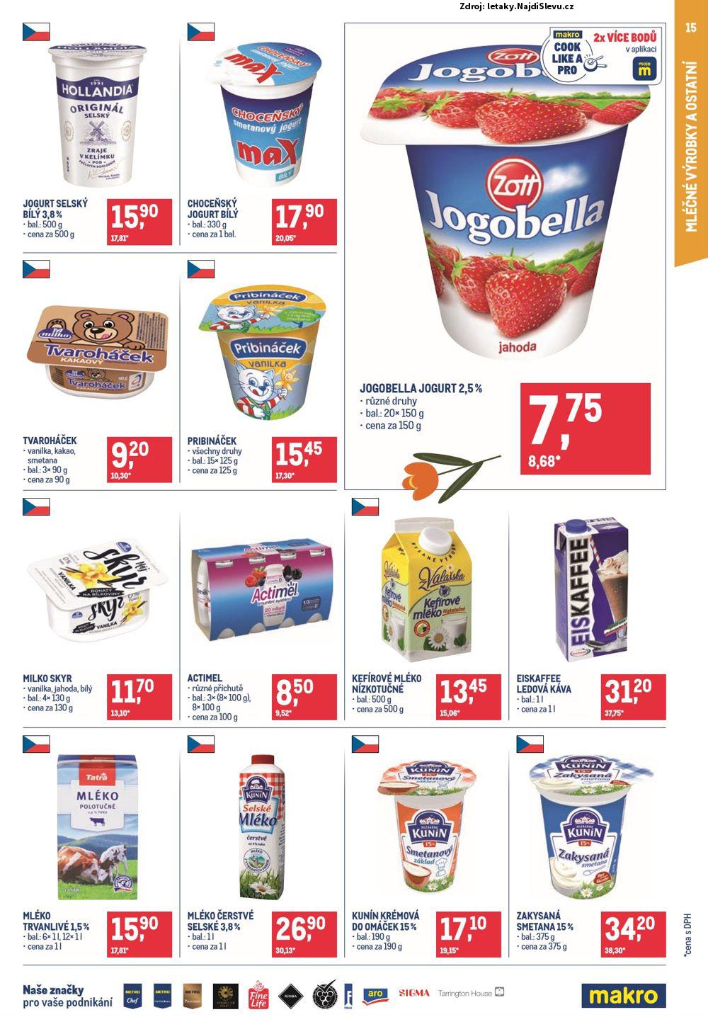 Strana 15 - leták Makro (9. 4. - 22. 4. 2025)
