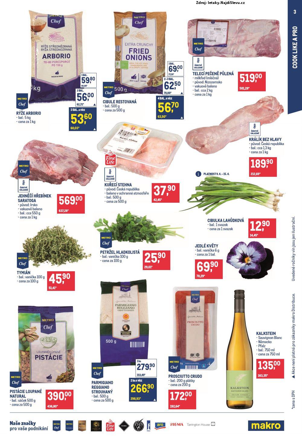 Strana 3 - leták Makro (9. 4. - 22. 4. 2025)