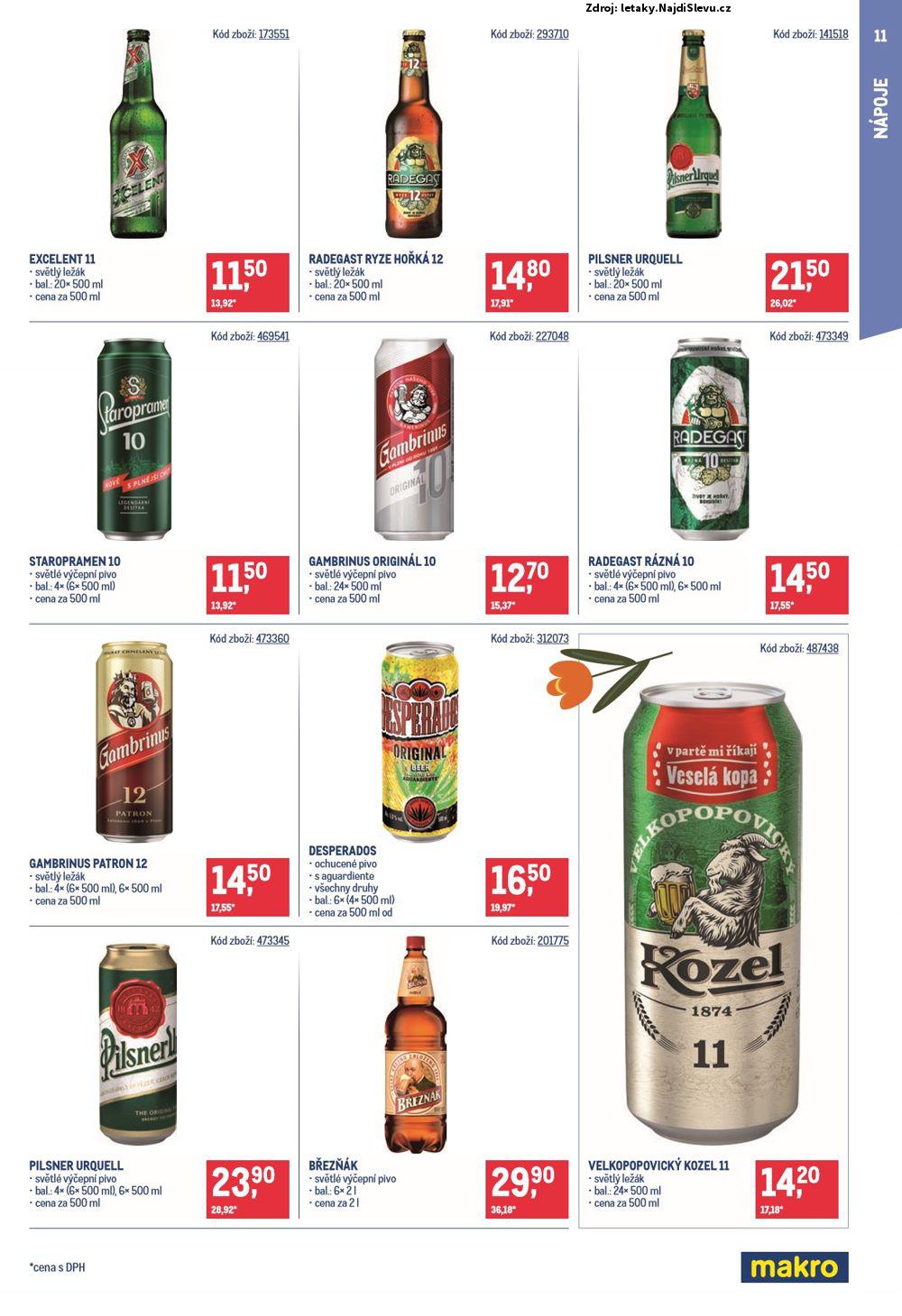 Strana 11 - leták Makro (9. 4. - 22. 4. 2025)