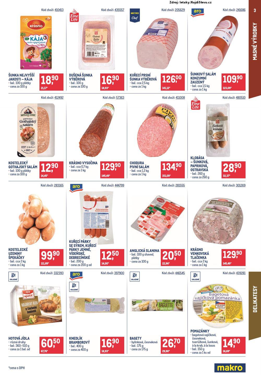 Strana 3 - leták Makro (9. 4. - 22. 4. 2025)