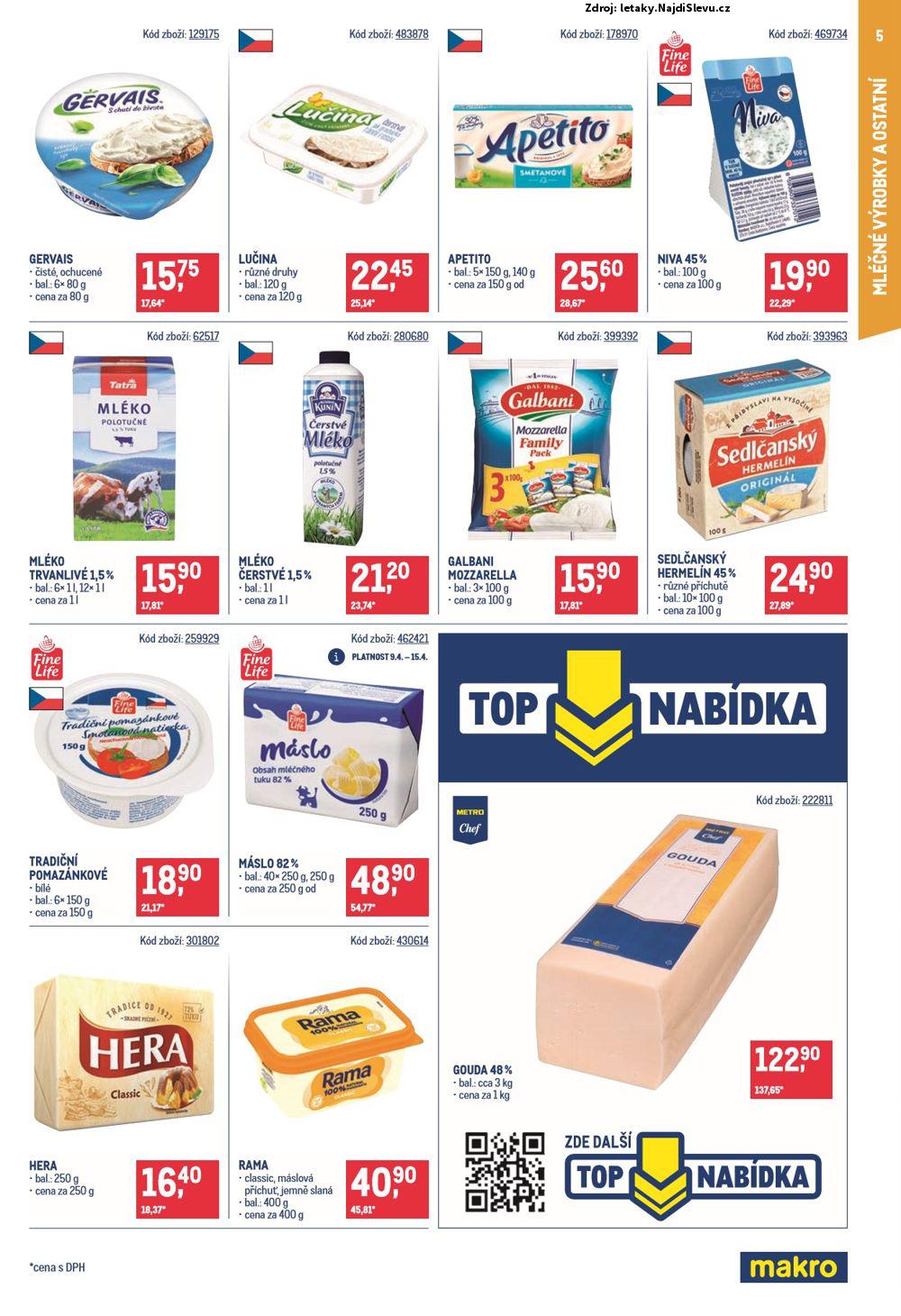 Strana 5 - leták Makro (9. 4. - 22. 4. 2025)