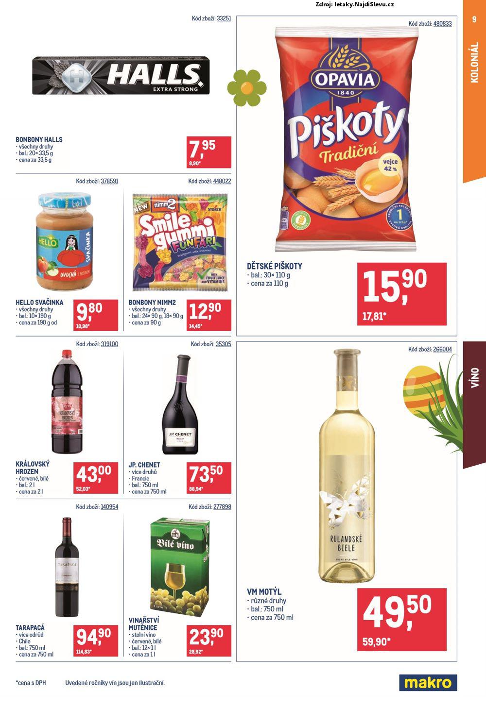 Strana 9 - leták Makro (9. 4. - 22. 4. 2025)