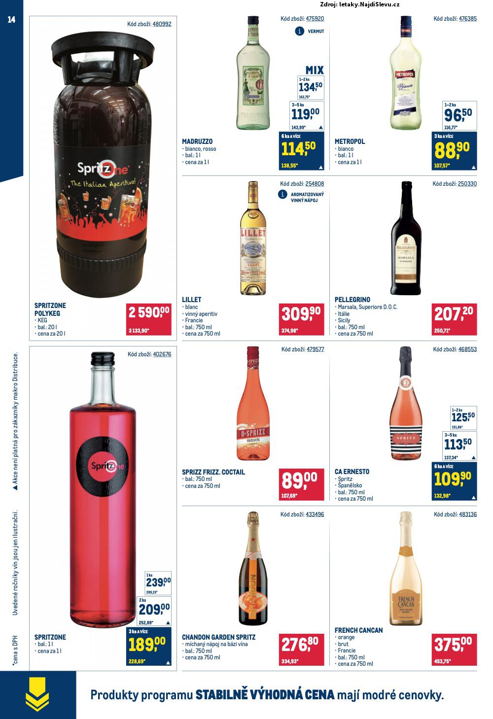 Strana 14 - leták Makro (23. 4. - 20. 5. 2025)