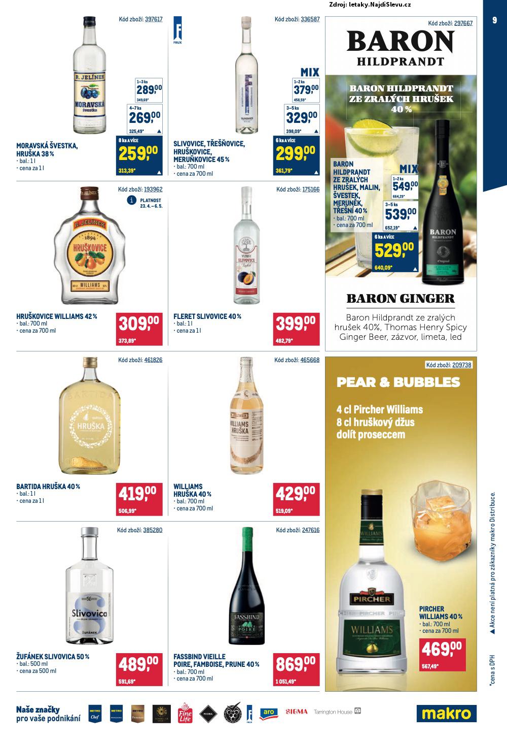 Strana 9 - leták Makro (23. 4. - 20. 5. 2025)