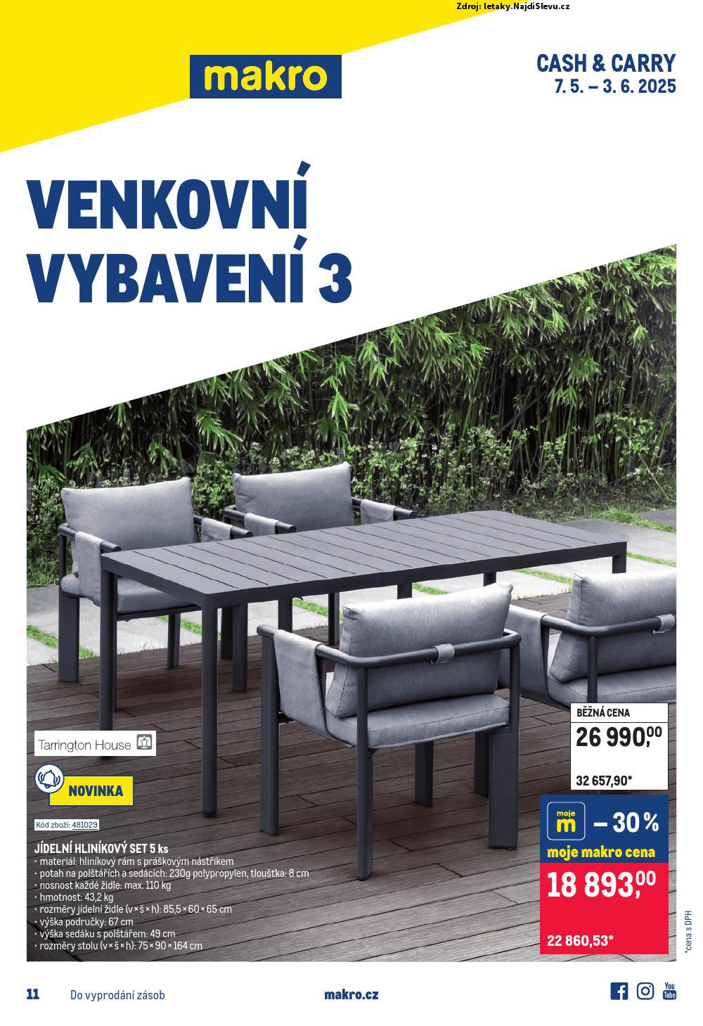 Strana 1 - leták Makro (7. 5. - 3. 6. 2025)
