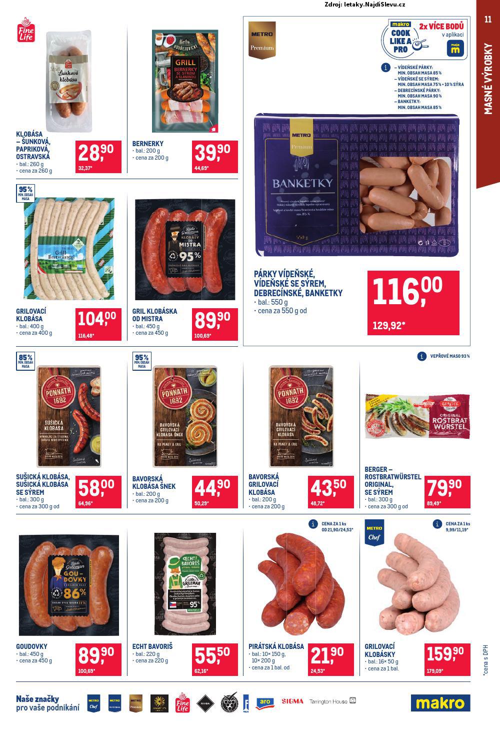 Strana 11 - leták Makro (7. 5. - 20. 5. 2025)